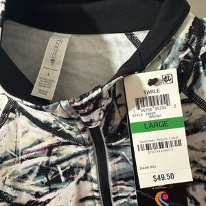 Black and White Abstract Jacket